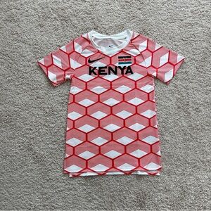 Women's Nike Elite Pro Team Issued Kenya Olympics Track & Field Shirt RARE